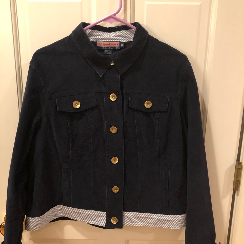 Women’s Vineyard Vines Corduroy Jacket, XL